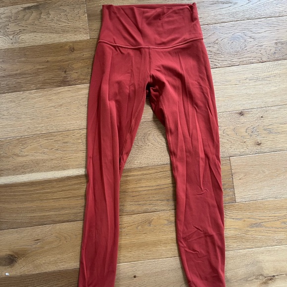 lululemon Align High-Rise Pant 25" Cayenne - Picture 3 of 5
